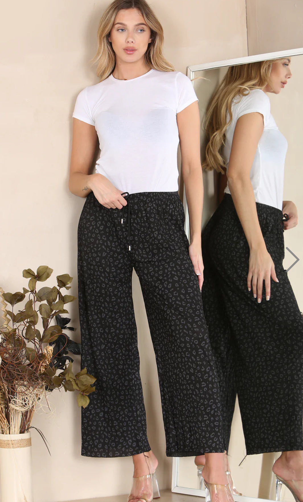 Leopard Palazzo - 10 colours
