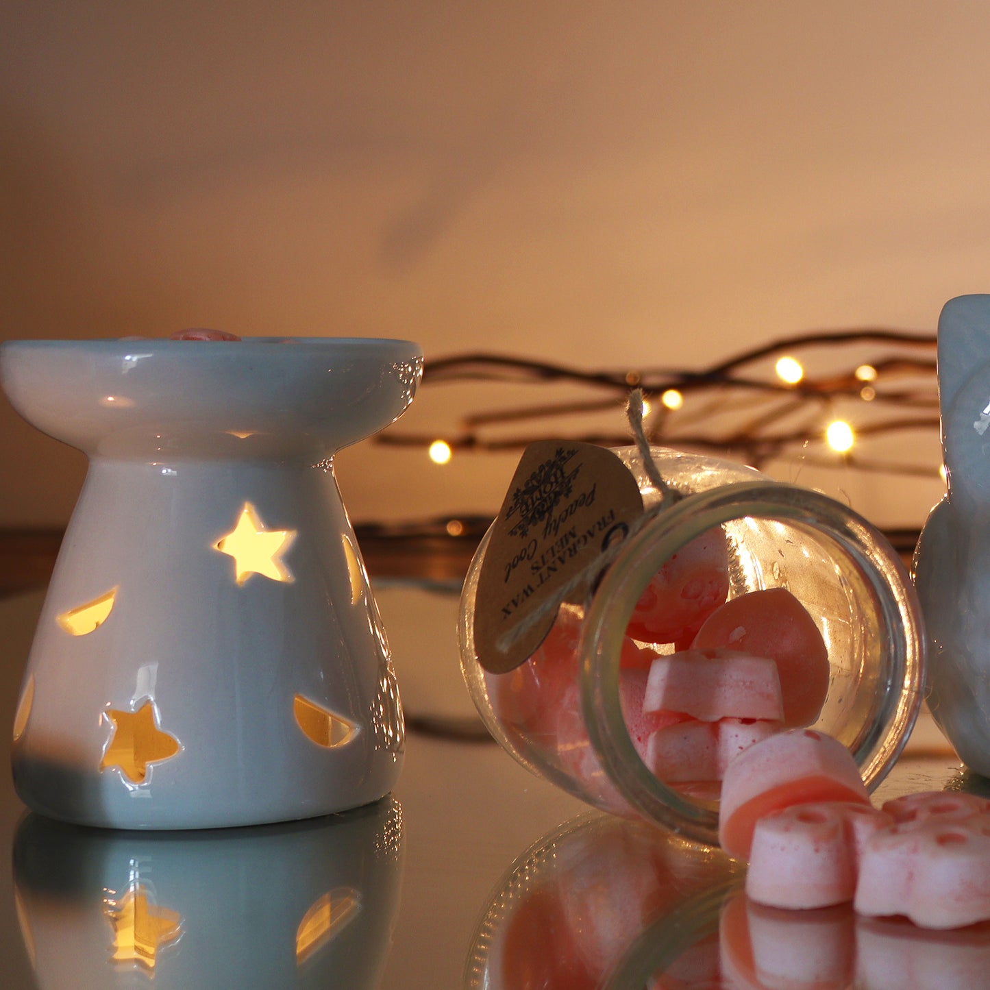 Oil / Wax Burner - Moon & Stars