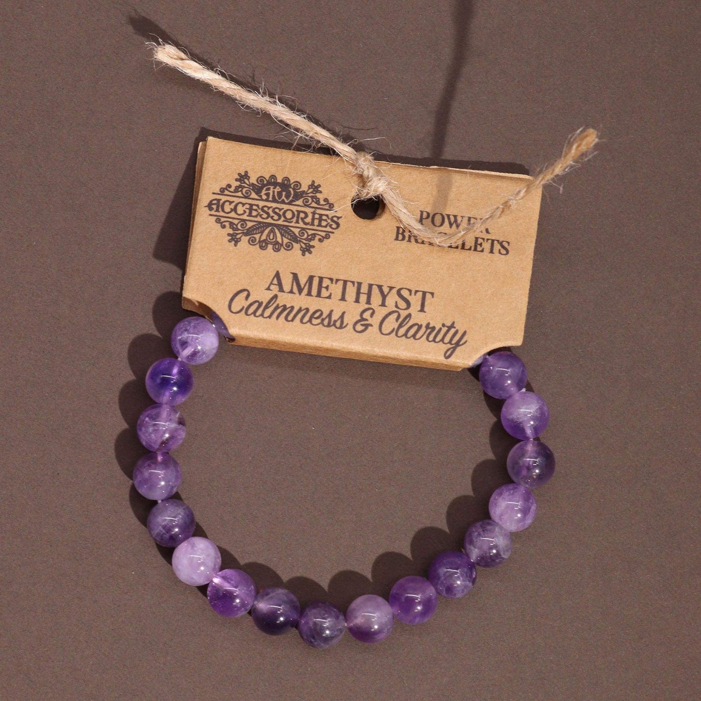 Power Bracelets - Amethyst (Calmness & Clarity)