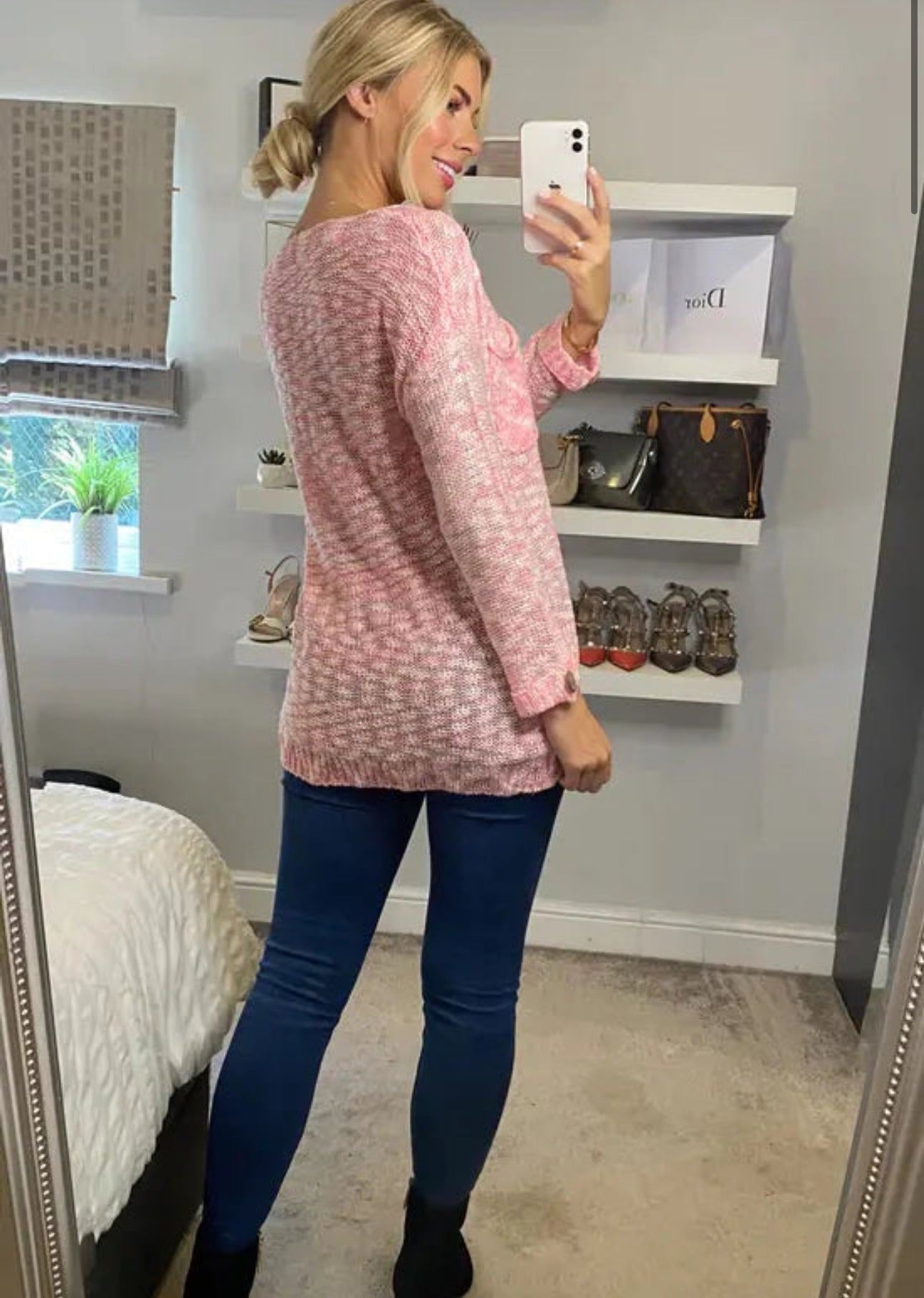 Neon Lightweight Knits - Pink