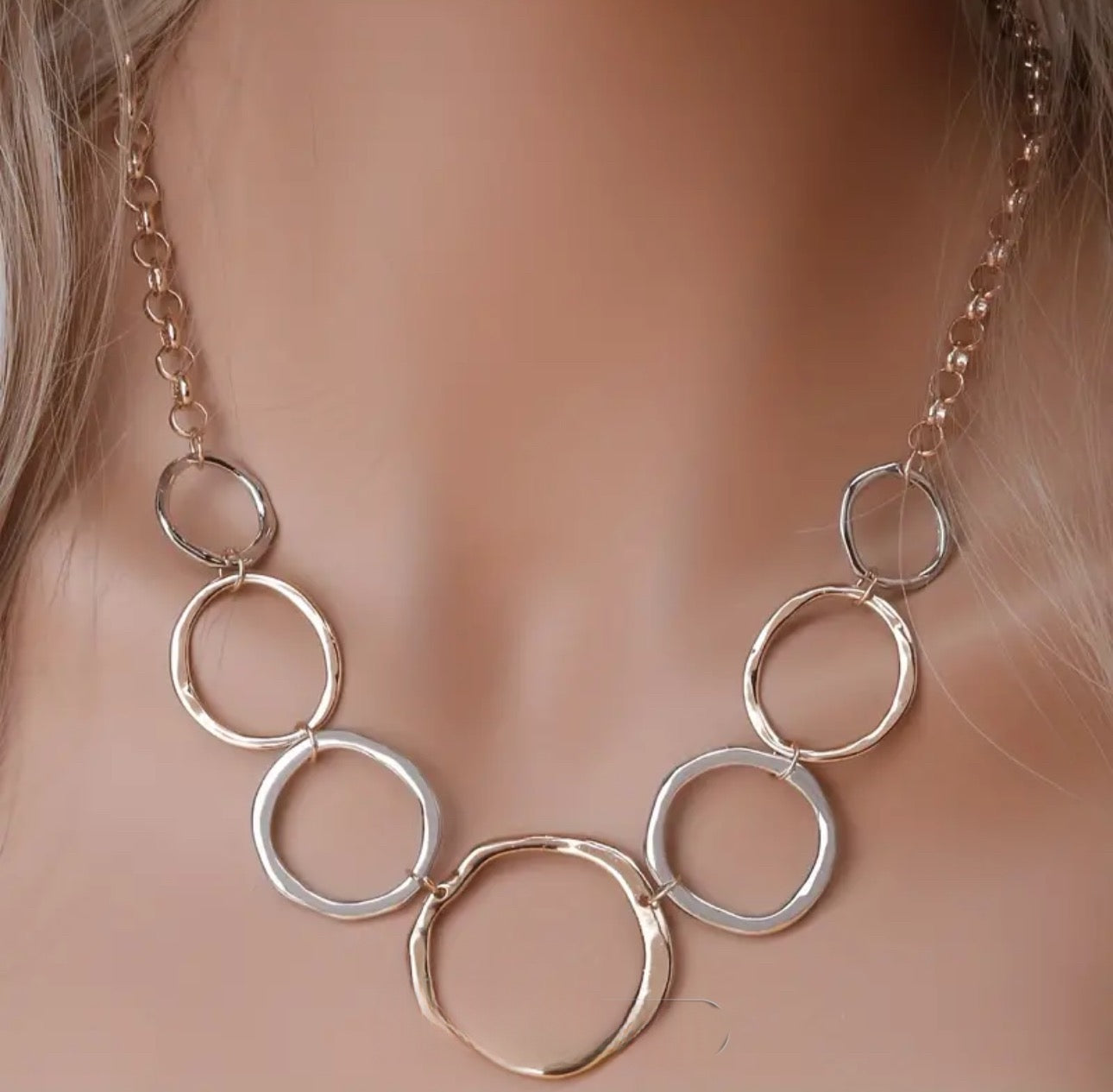 Ring Necklace - Monochrome