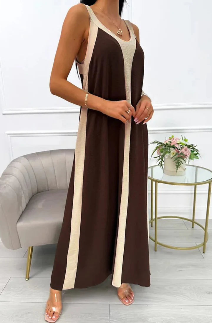 Aurora Maxi Dresses - Brown