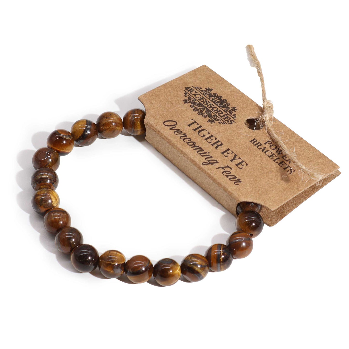 Power Bracelets - Tiger Eye (Overcoming Fear)