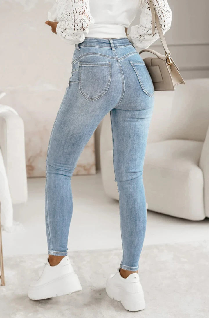 Moira Skinny Jeans - Light Blue
