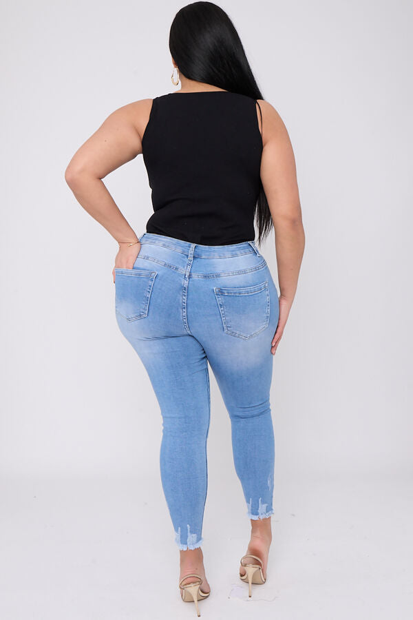 CURVE Stretch Jeans - Blue