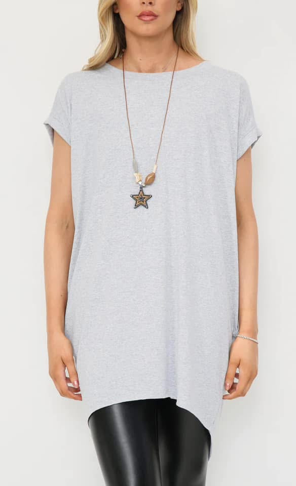 Necklace Pocket T Shirts - 10 colours