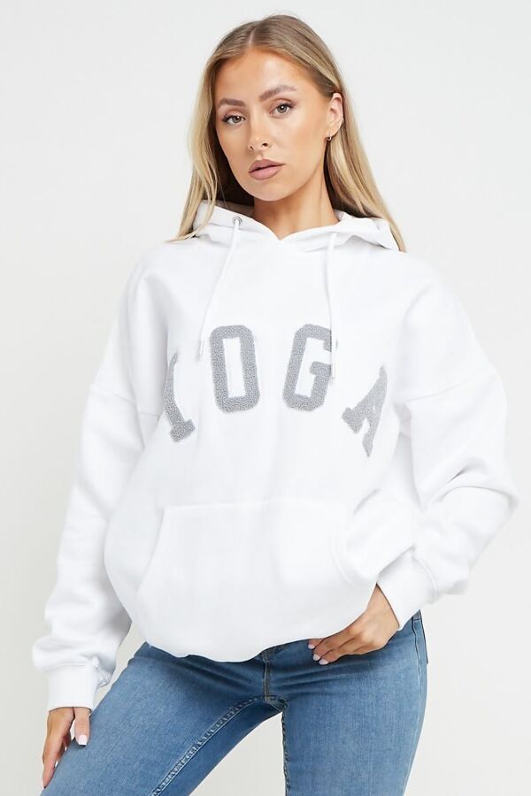 Yoga Hoodies - White