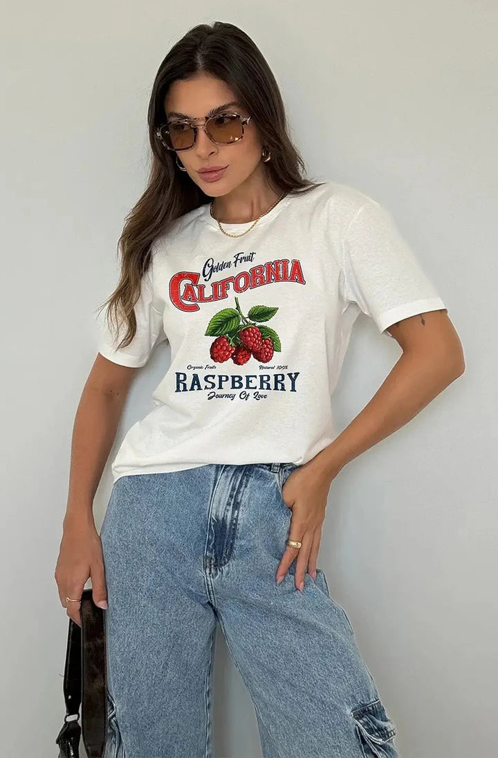 California Tees - Ivory