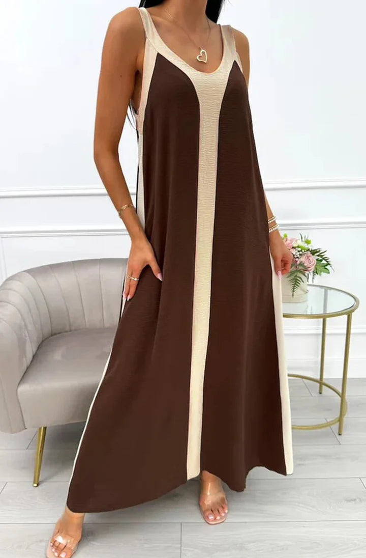 Aurora Maxi Dresses - Brown