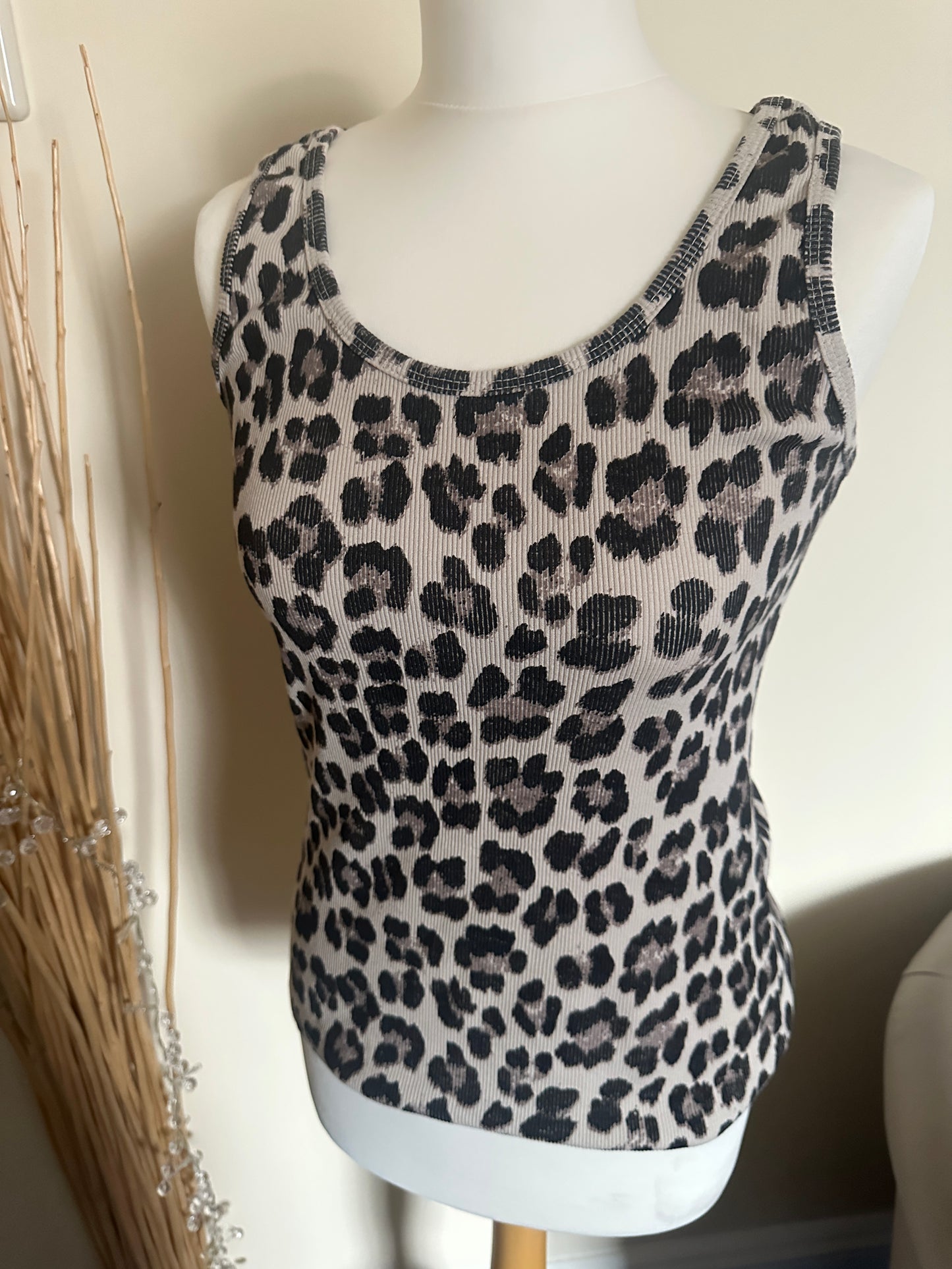Leopard Print Vests - 3 colours