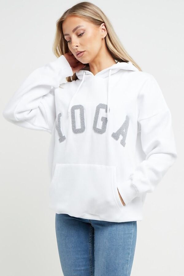 Yoga Hoodies - White