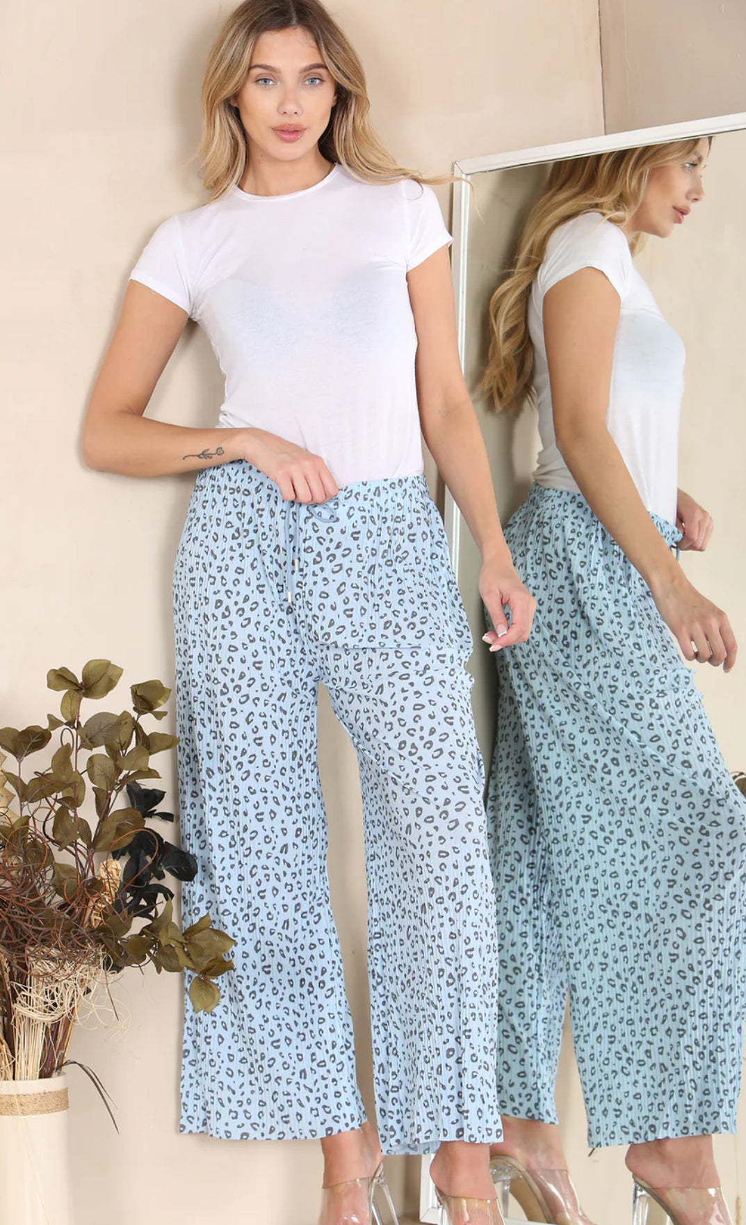 Leopard Palazzo - 10 colours