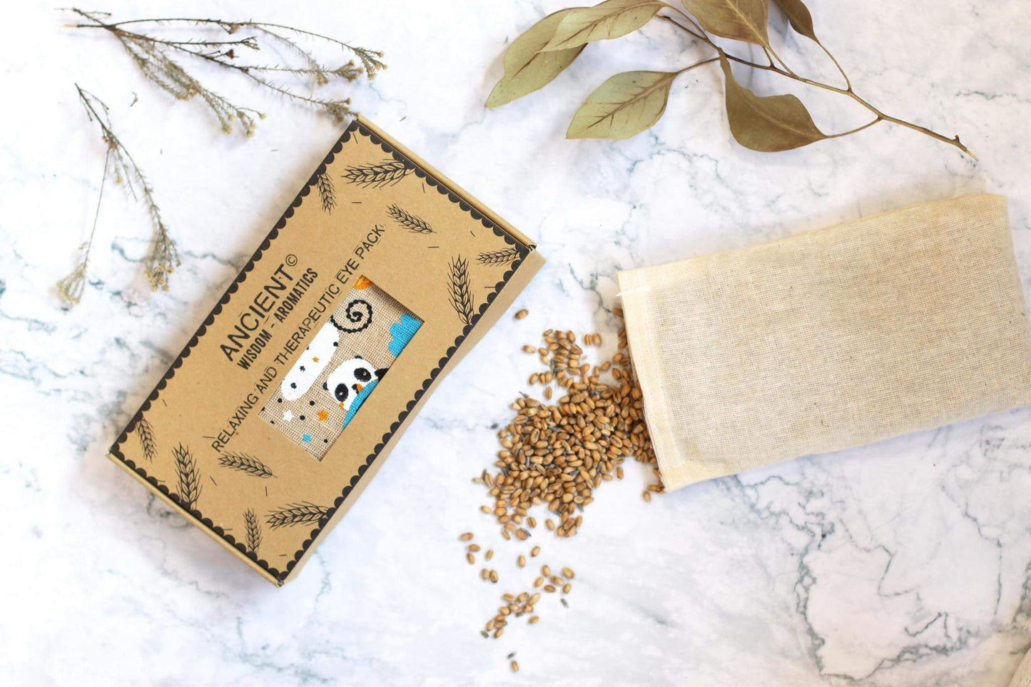 Lavender Eye Pillows - Panda