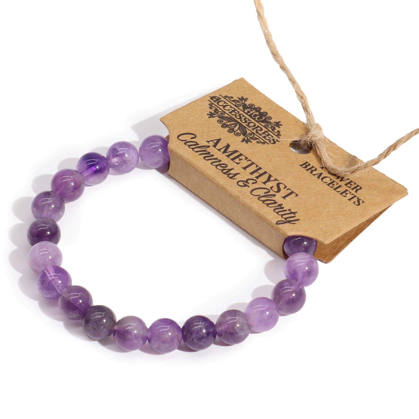Power Bracelets - Amethyst (Calmness & Clarity)