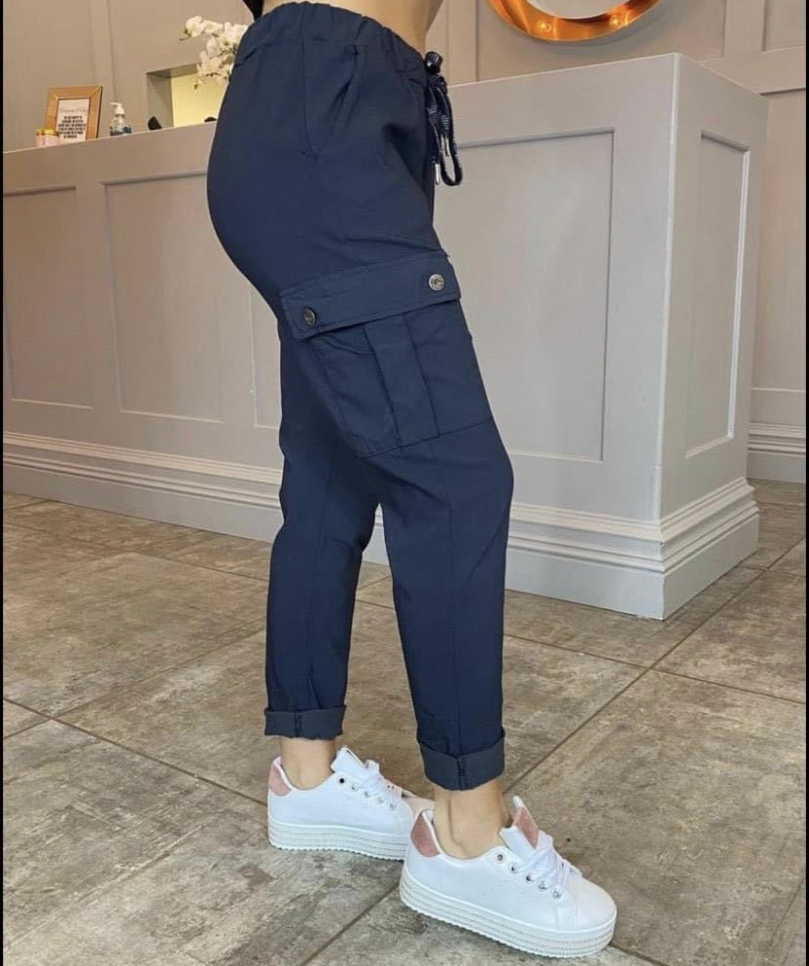‘Magic’ Cargo Stretch Trousers - 6 colours