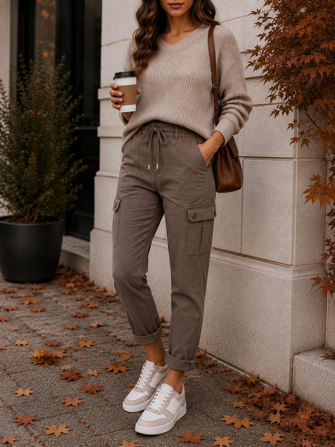 ‘Magic’ Cargo Stretch Trousers - 5 colours