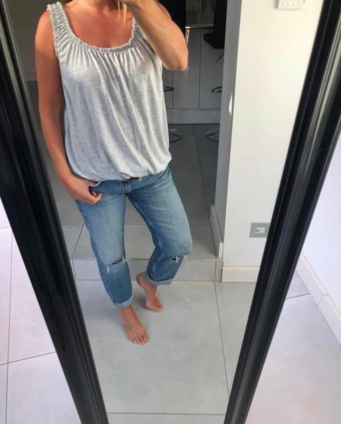 Bubble Hem Vests - 7 colours,