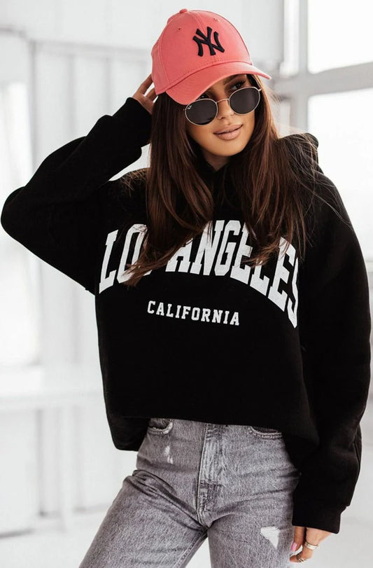 Los Angeles Hoodies - Black