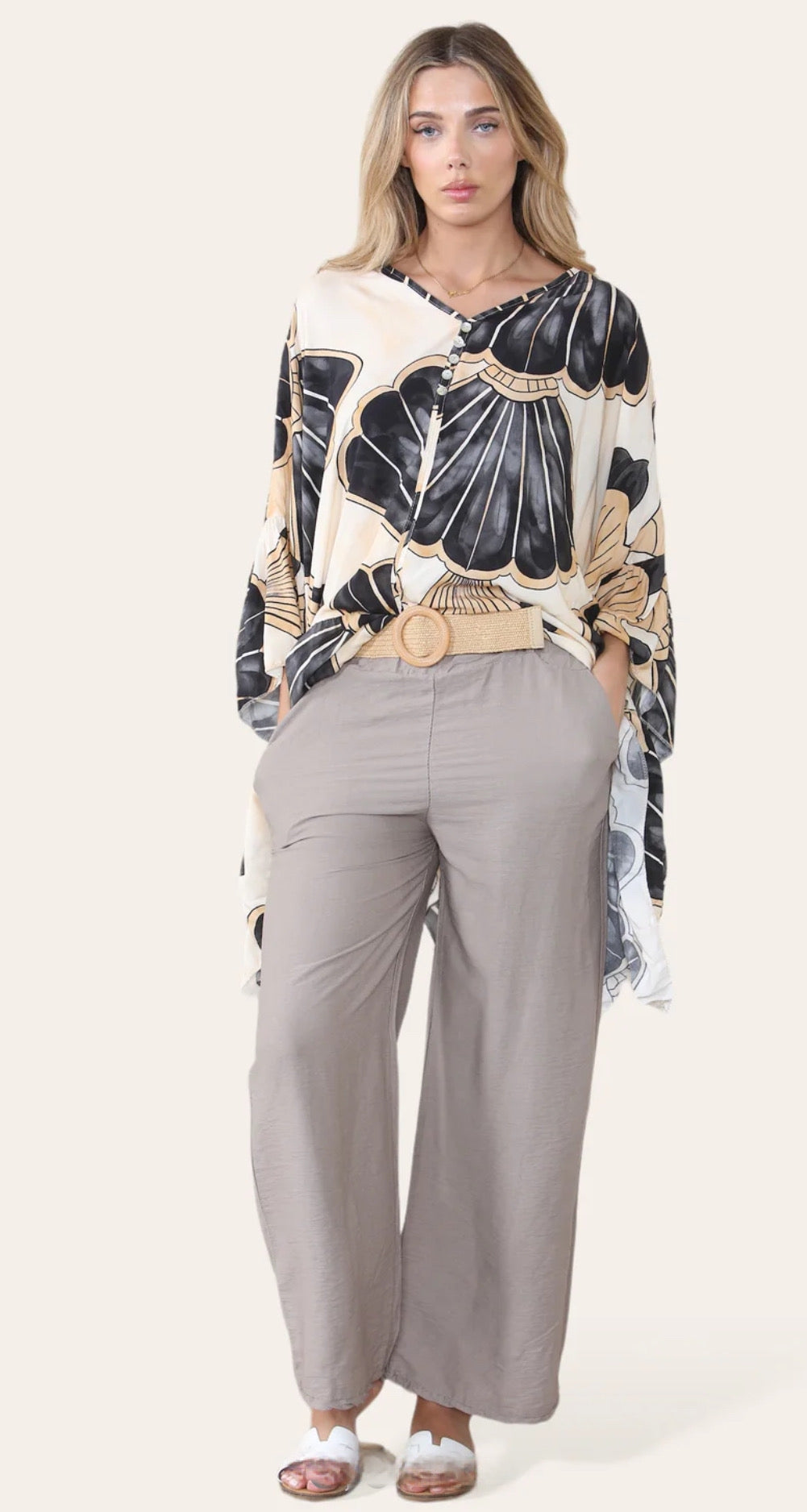 Belted Trousers - 5 colours