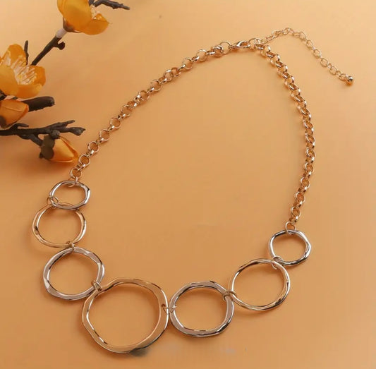 Ring Necklace - Monochrome