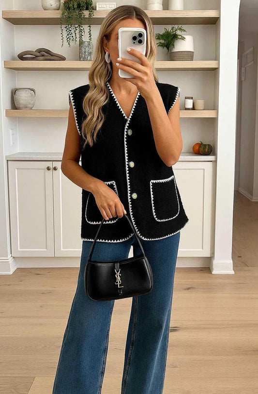 Boucle Gilet - Black