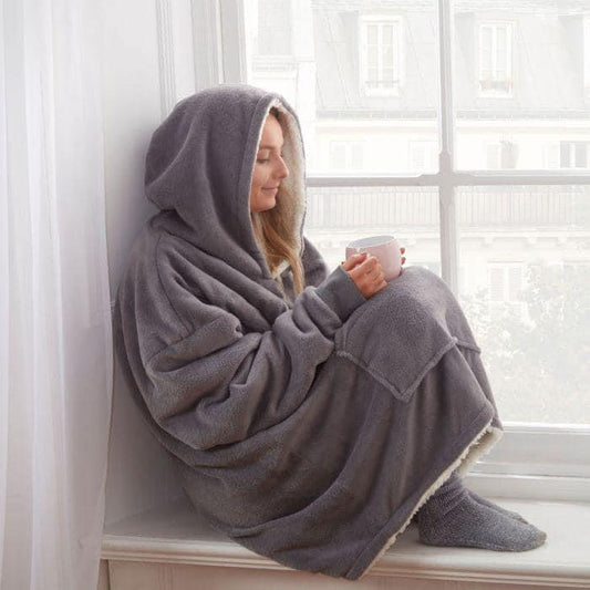 Hooded Blankets - Charcoal