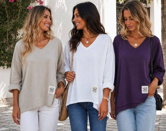 Cotton Hi Low Tunics - 4 colours