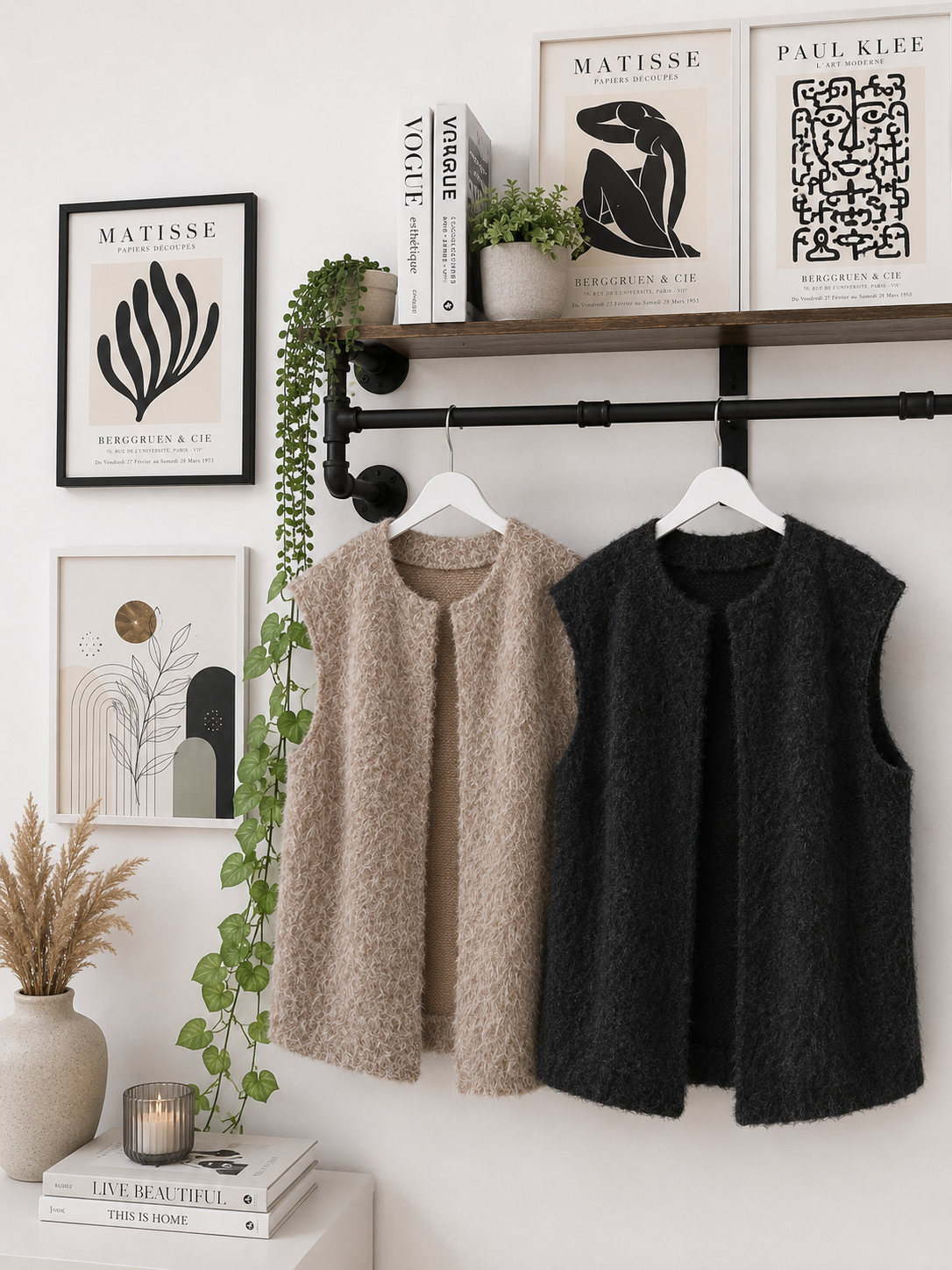 Knitted Waistcoats - 2 colours