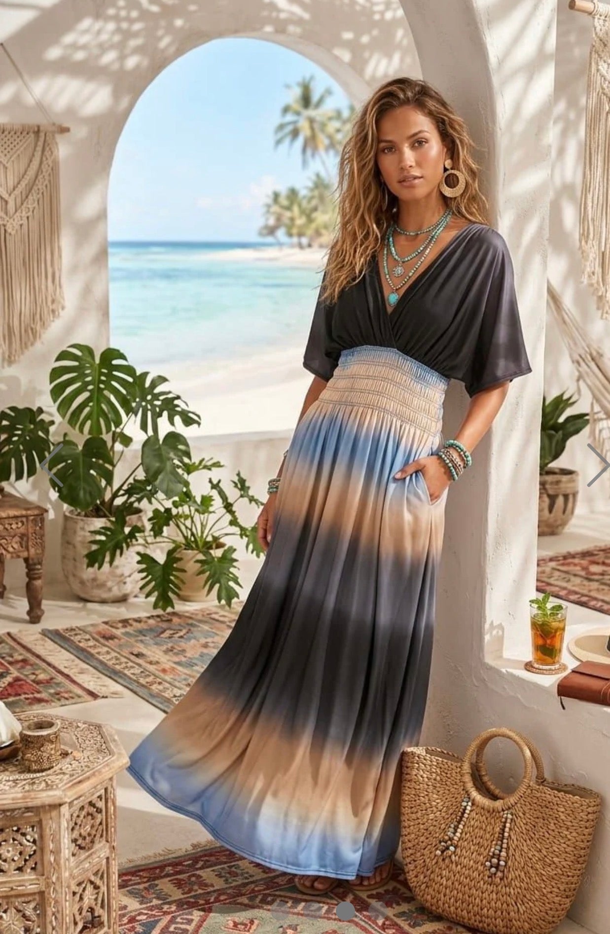 Ombré Maxi Dresses - 4 colours