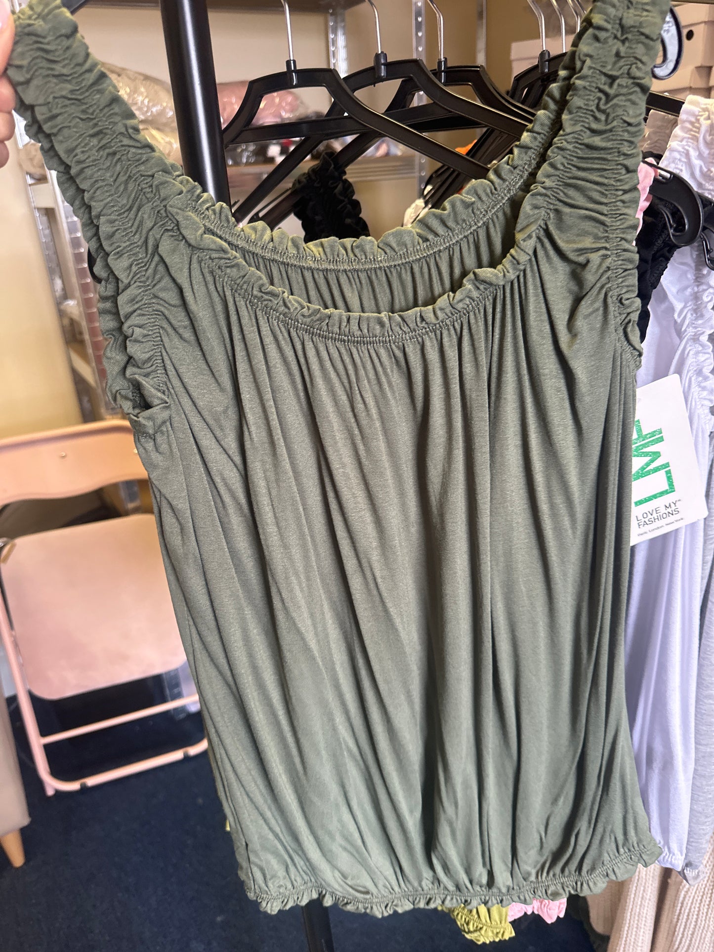 Bubble Hem Vests - 7 colours