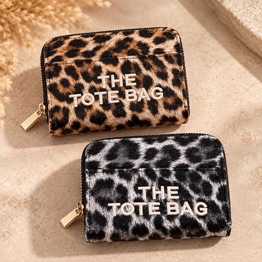 Leopard Tote Purses - 2 colours