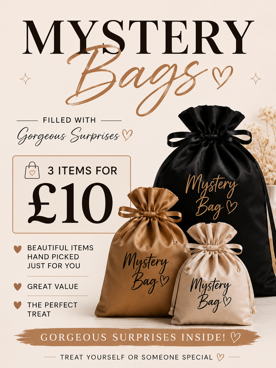 Mystery Bags - 3 items
