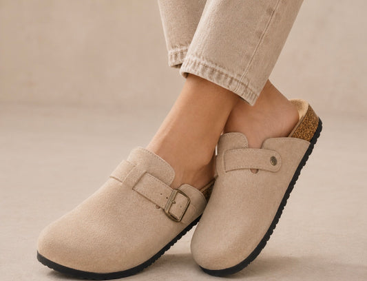 Lorena Mules - Beige