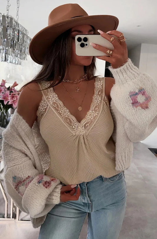 Cami Vests - Stone