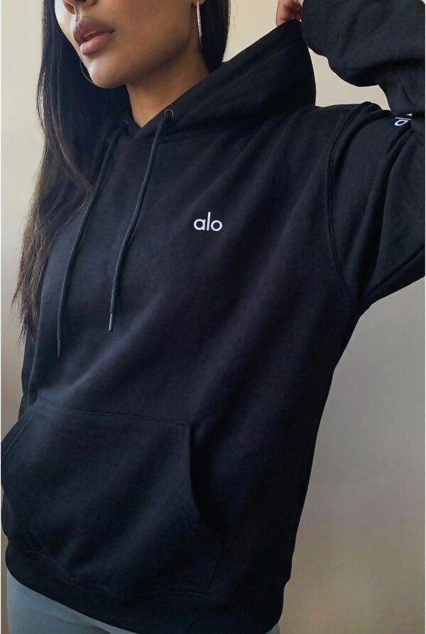 Slogan Hoodies - Black