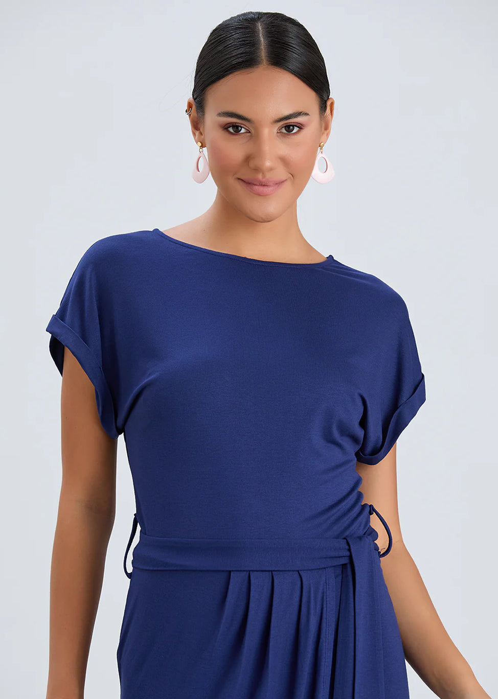Wrap Dress - Navy