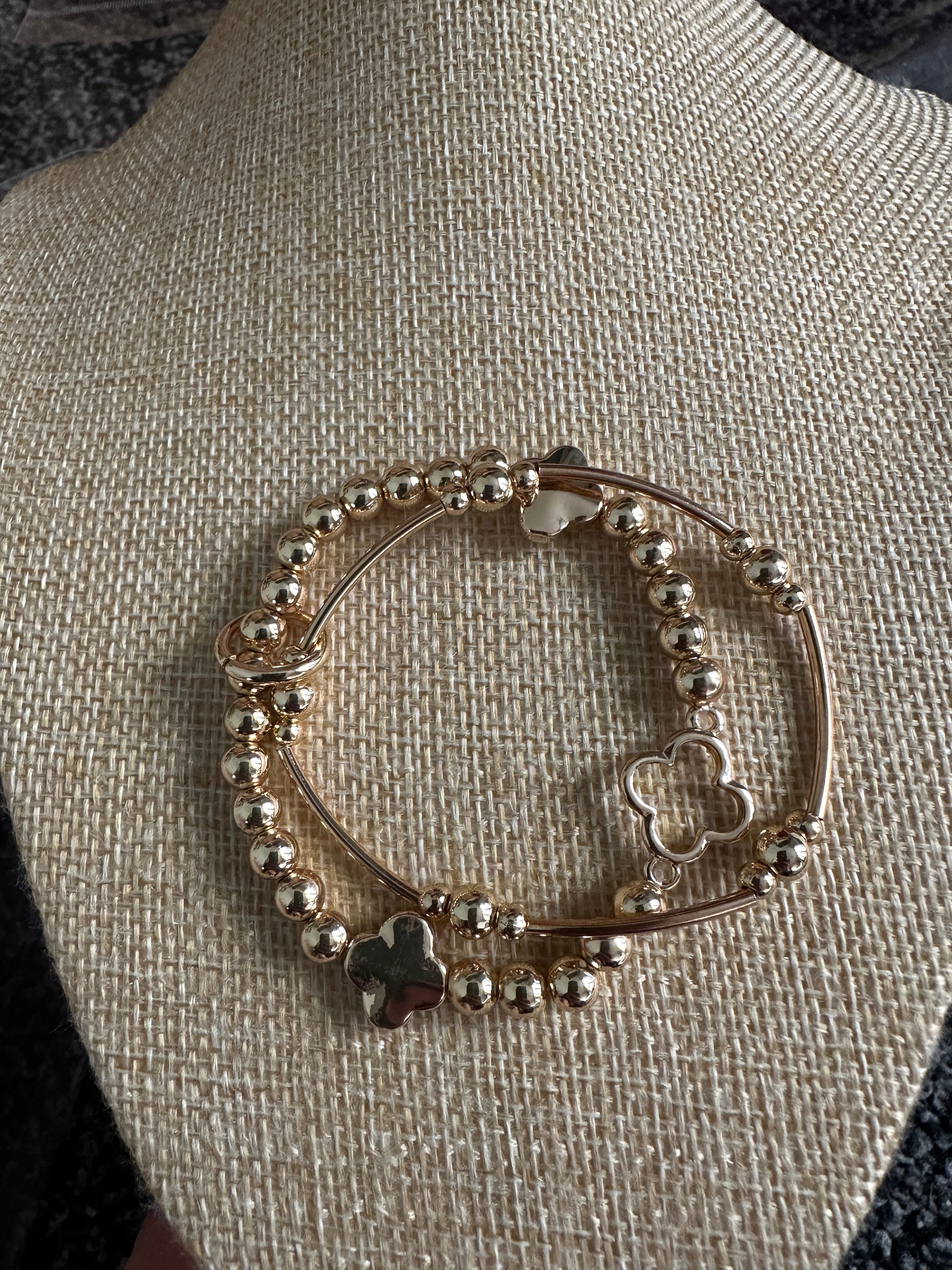 Clover Bracelet - Gold