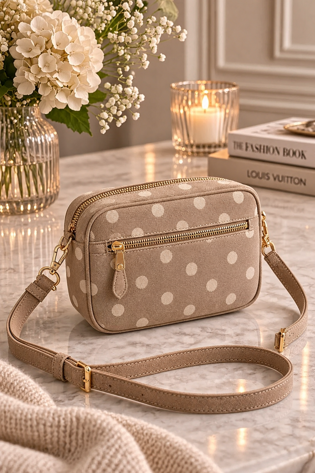 Polka Dot Crossbody Bags - 3 colours
