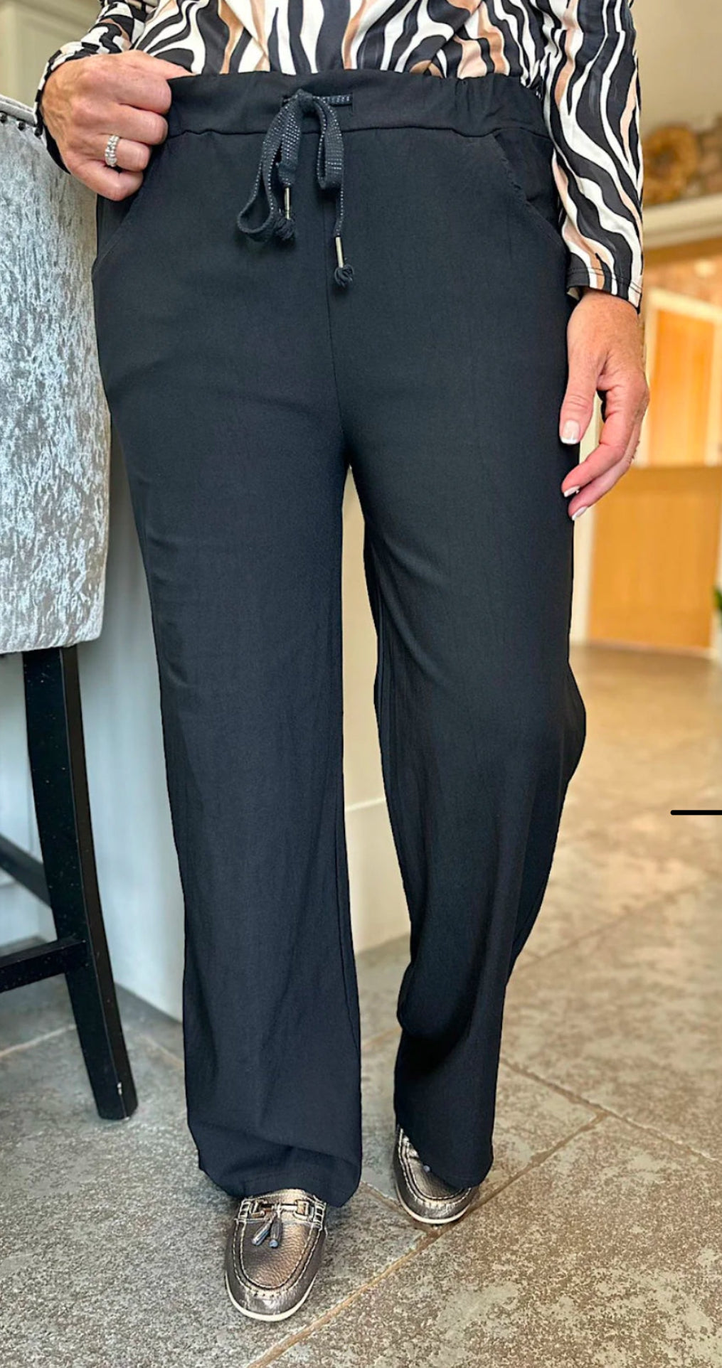 Wide Leg Magic Trousers - 4 colours