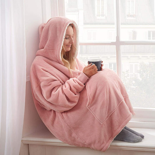 Hooded Blankets - Pink