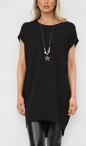 Necklace Pocket T Shirts - 7 colours