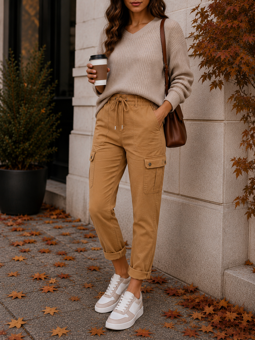 ‘Magic’ Cargo Stretch Trousers - 5 colours