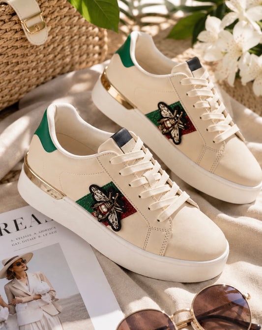 Bee Trainers - Beige