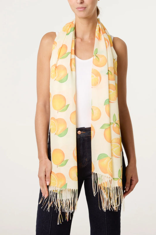 Spring Scarves - Orange