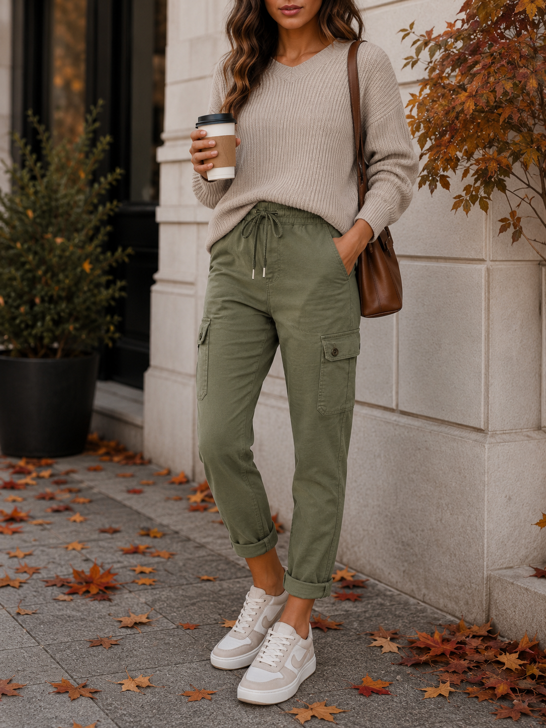 ‘Magic’ Cargo Stretch Trousers - 5 colours