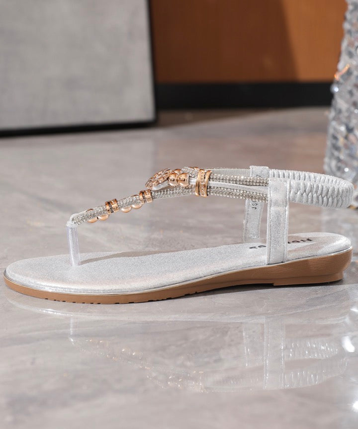 Diamante Sandals - Silver