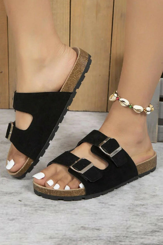 Liza Sliders - Black