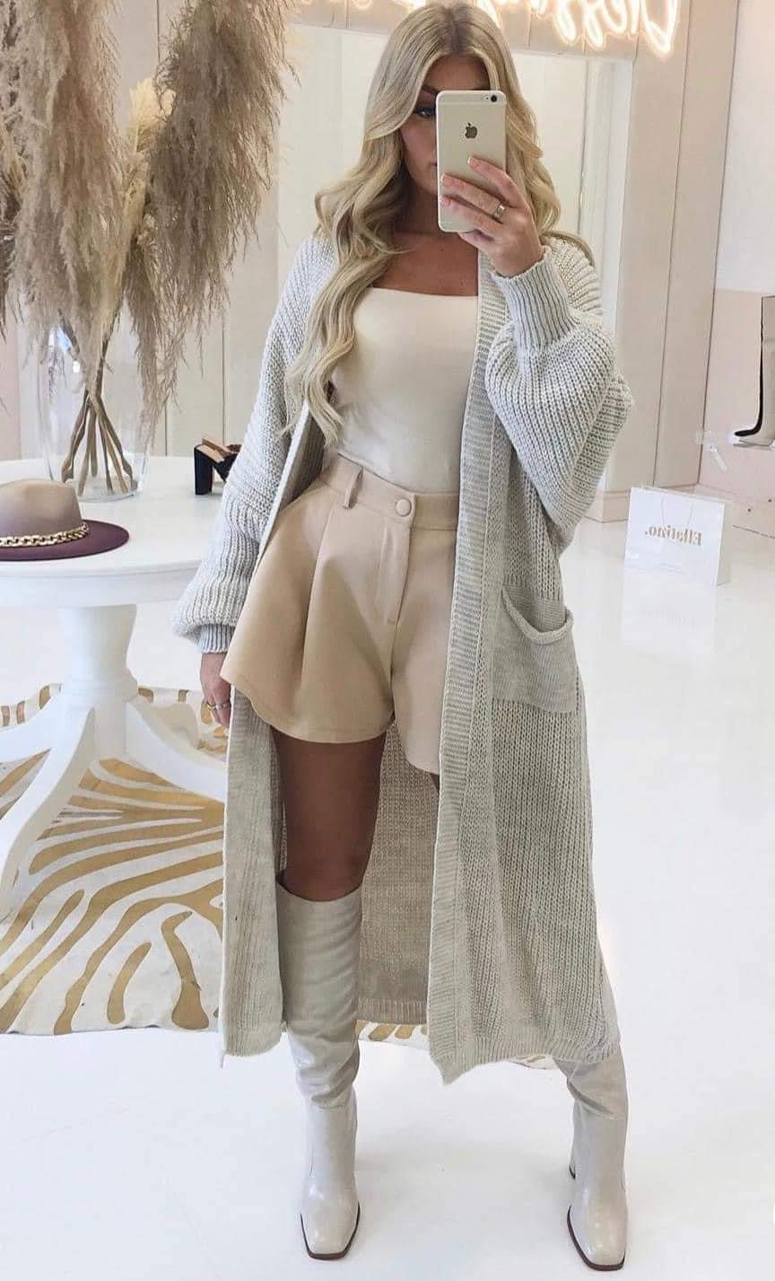 Bubble Sleeve Cardigan - 4 colours