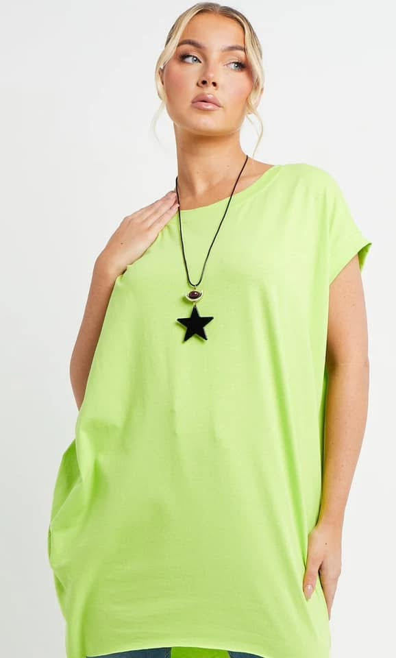 Necklace Pocket T Shirts - 10 colours