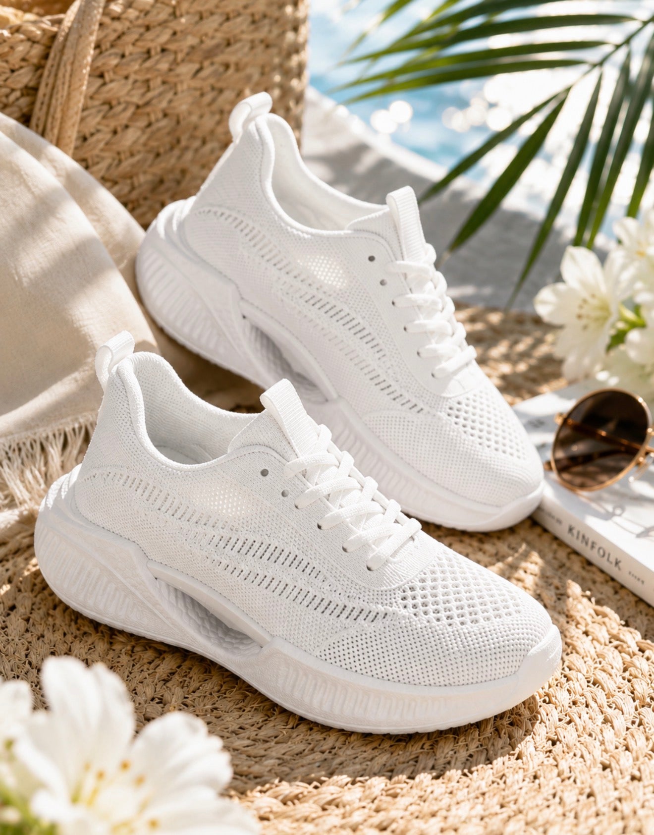 Air Touch Trainers - White